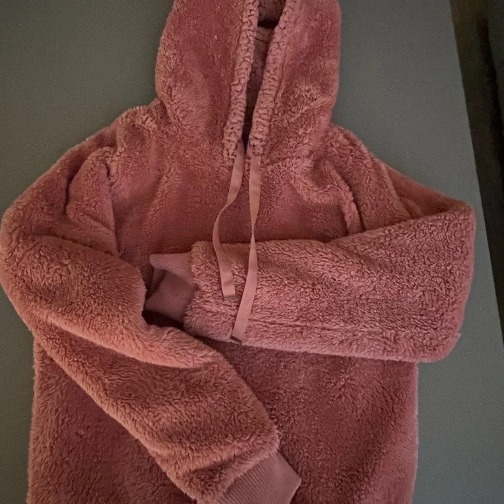 SUMMER SALE: Ci Sono Pink Sherpa women’s Hoodie - Picture 2 of 7
